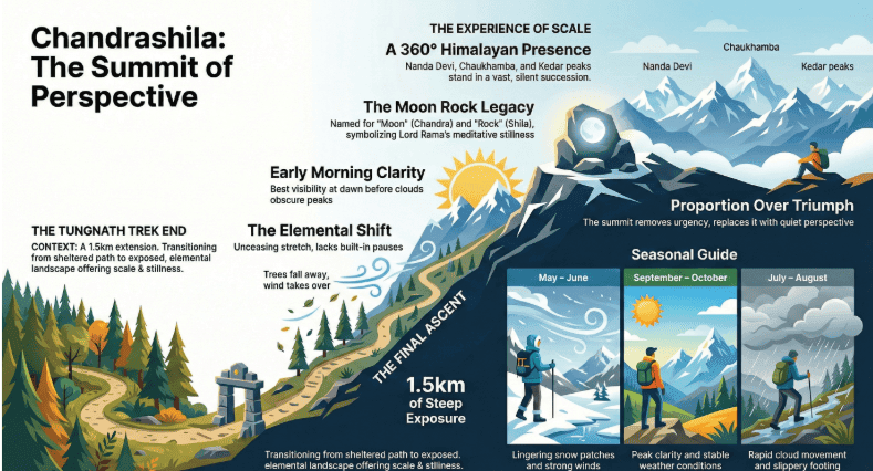 Chandrashila info graphic