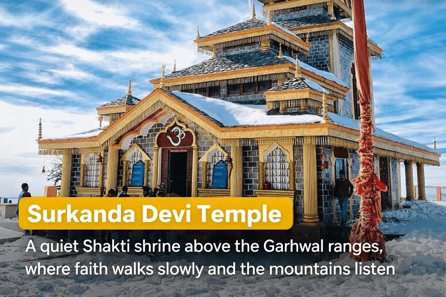 Surkanda Devi Temple, Uttarakhand