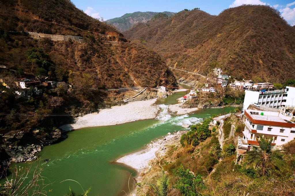 alaknanda and mandakini river confluence